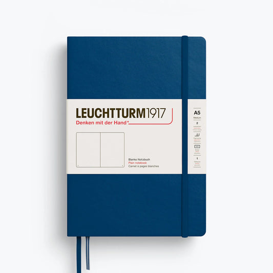 Leuchtturm A5 Blank Hardcover Notebook