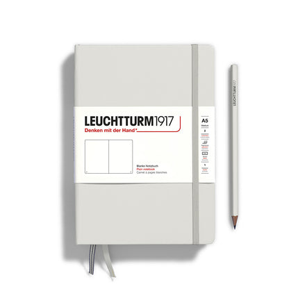 Leuchtturm A5 Blank Hardcover Notebook