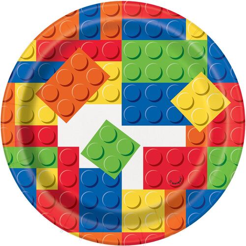 Building Blocks Snack Plates