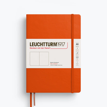 Leuchtturm A5 Blank Hardcover Notebook