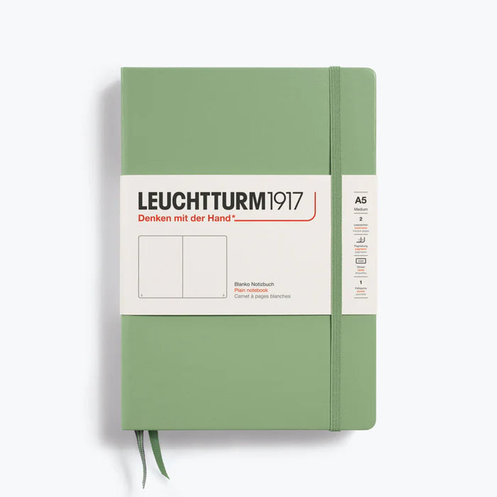 Leuchtturm A5 Blank Hardcover Notebook