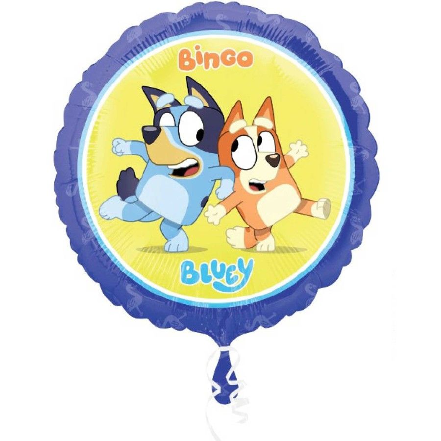 Bluey & Bingo Round Foil Balloon