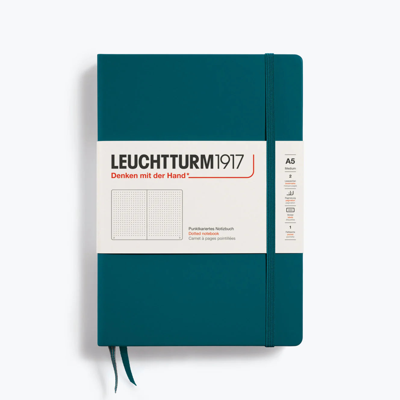Leuchtturm A5 Dotted Hardcover Notebook