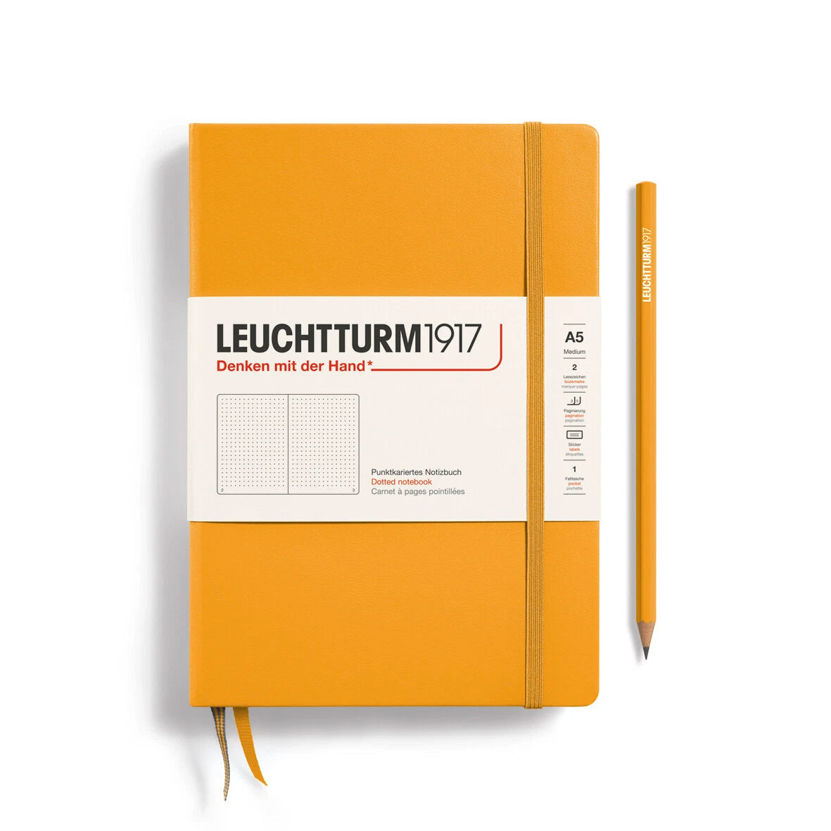 Leuchtturm A5 Dotted Hardcover Notebook