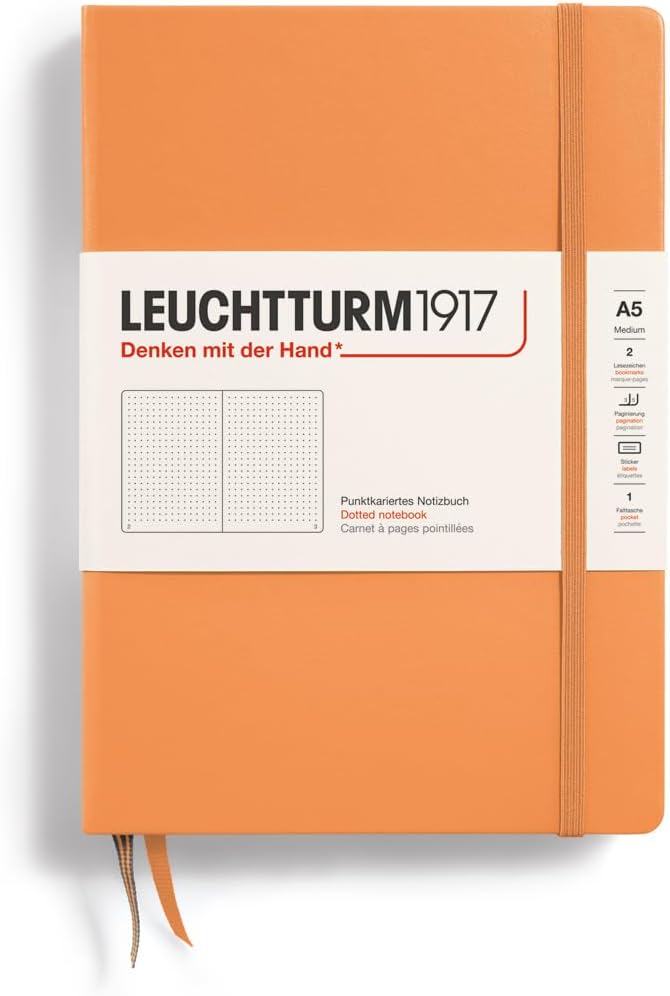 Leuchtturm A5 Dotted Hardcover Notebook