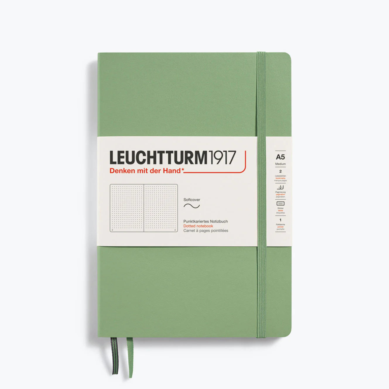 Leuchtturm A5 Dotted Hardcover Notebook