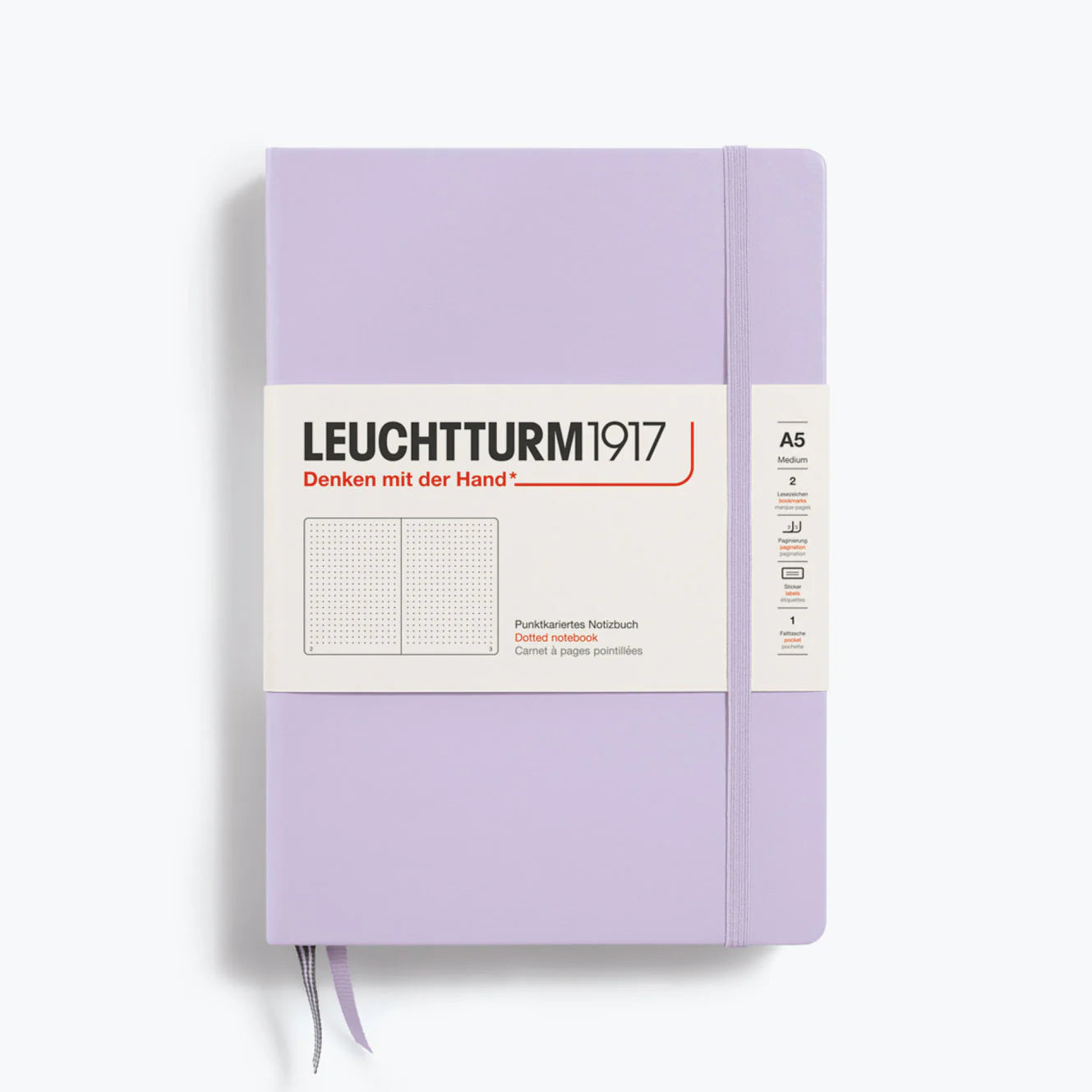 Leuchtturm A5 Dotted Hardcover Notebook