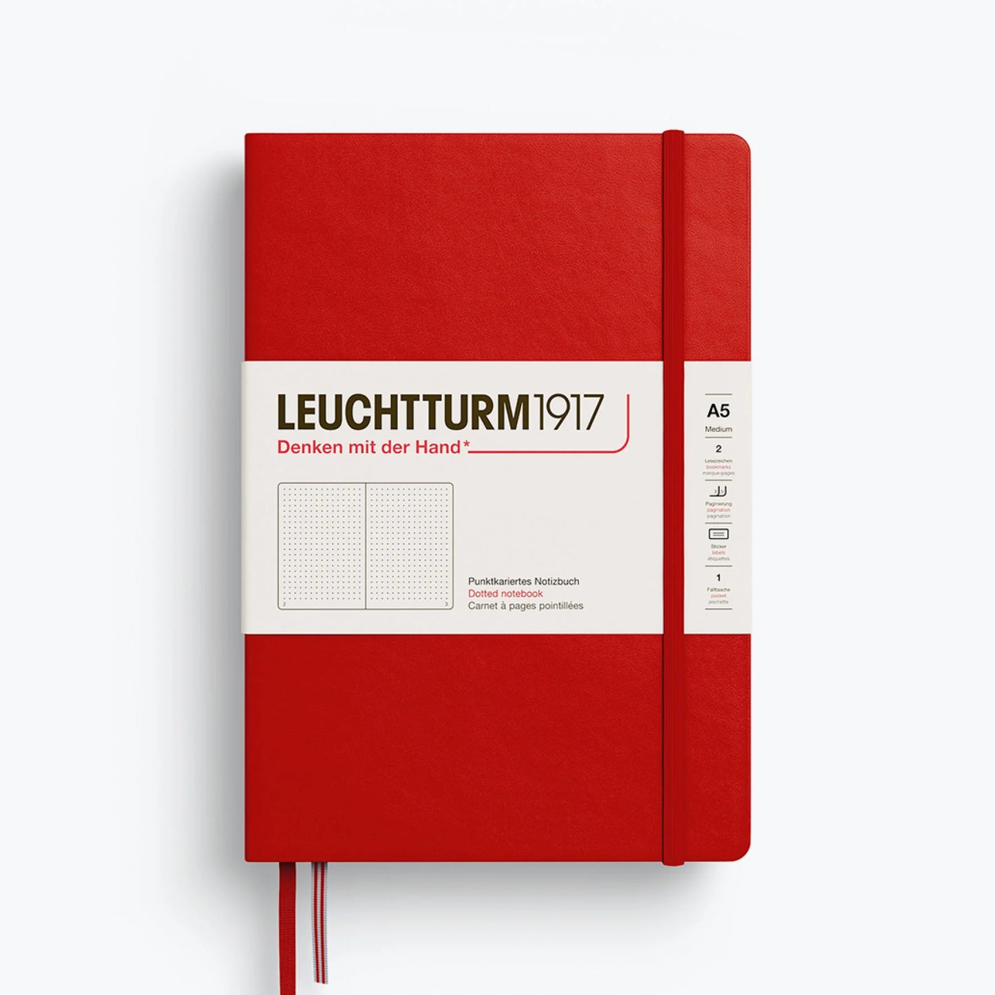 Leuchtturm A5 Dotted Hardcover Notebook