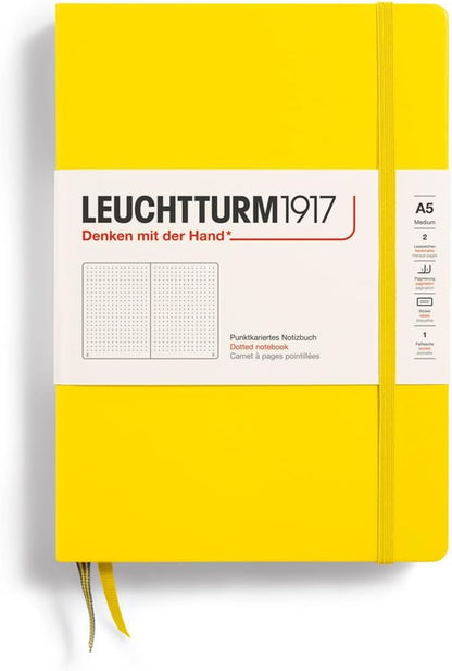 Leuchtturm A5 Dotted Hardcover Notebook