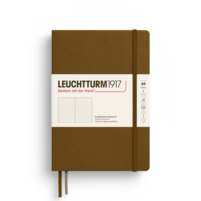 Leuchtturm A5 Dotted Hardcover Notebook