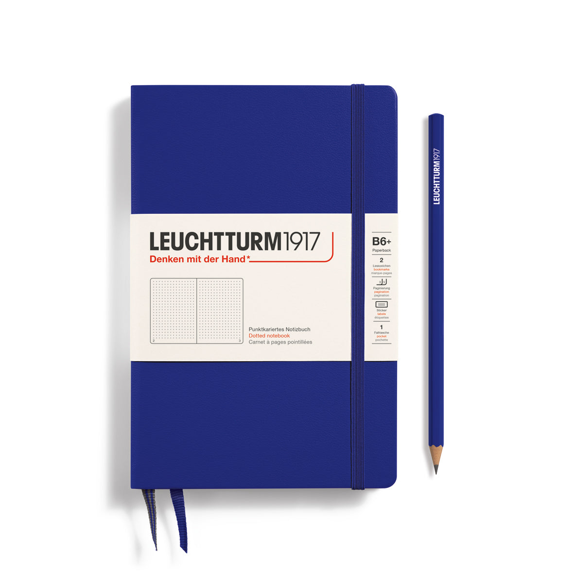 Leuchtturm B6+ Dotted Hardcover Notebook