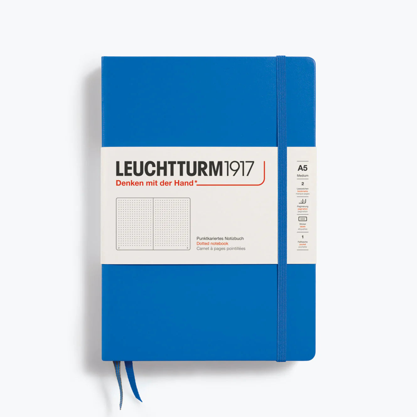 Leuchtturm A5 Dotted Hardcover Notebook