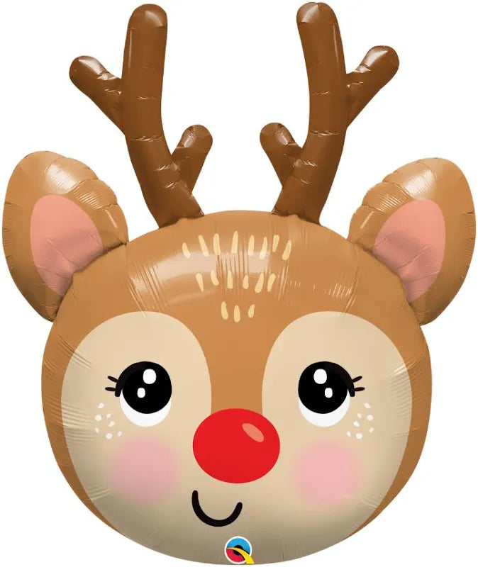 Rudolph Reindeer Foil Balloon