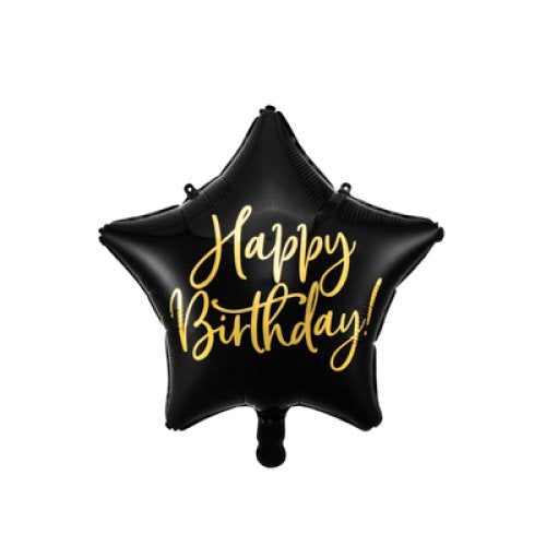 Happy Birthday Star Foils - INFLATED