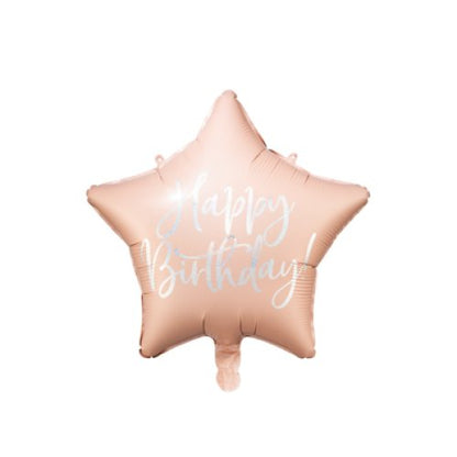 Happy Birthday Star Foils - INFLATED