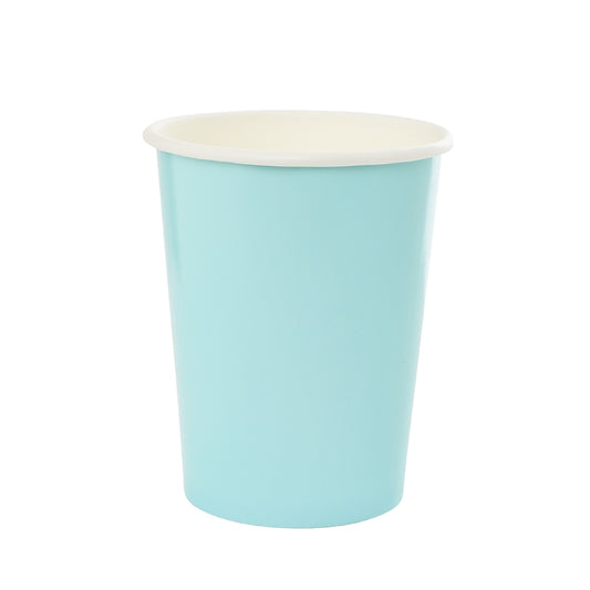 Pastel Blue Paper Cups