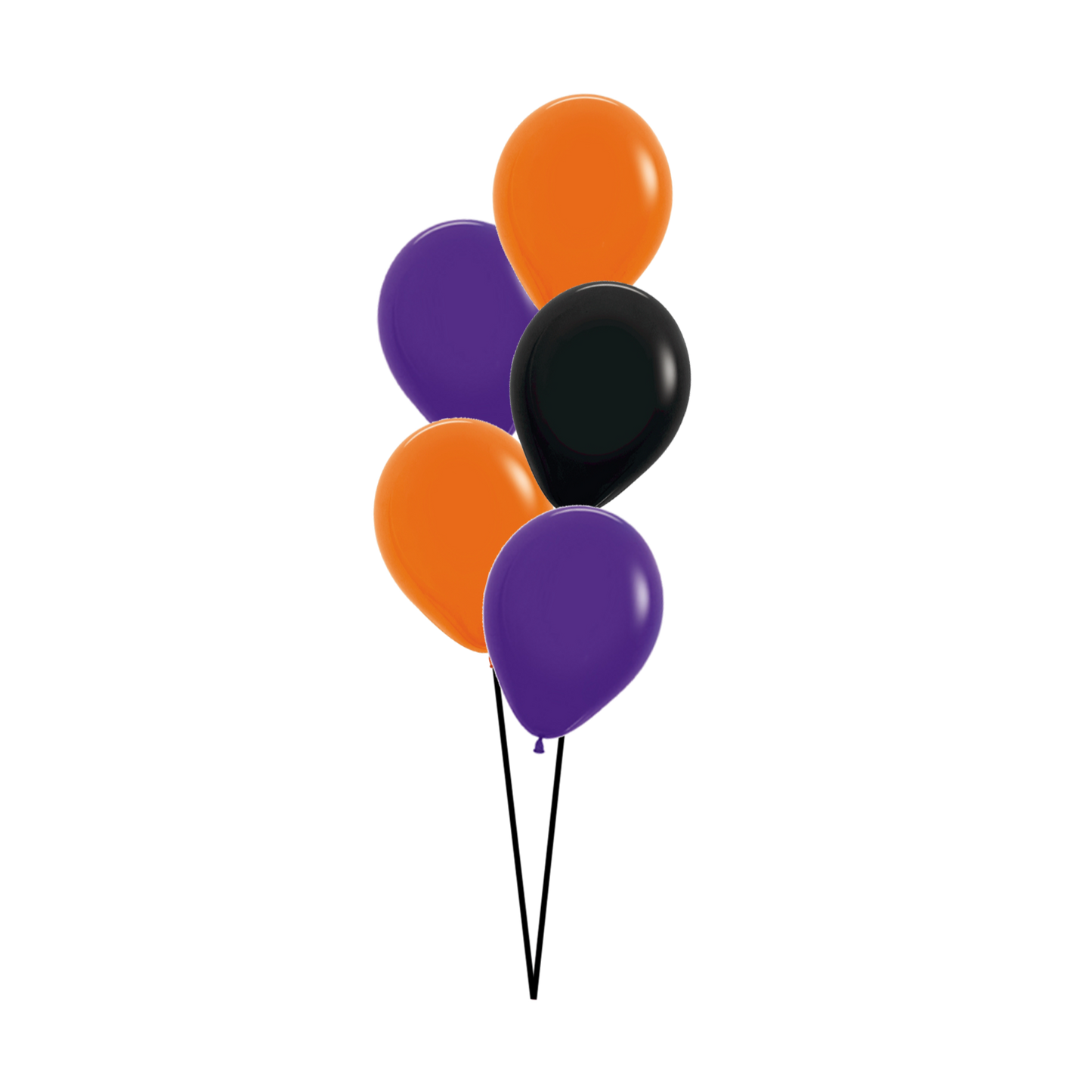 Halloween Small Balloon Bunch
