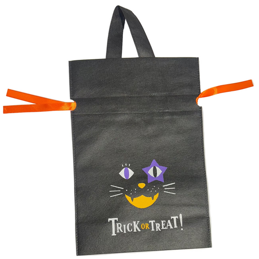 Trick or Treat Loot Bag Black