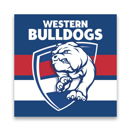 Western Bulldogs Napkins 16pk