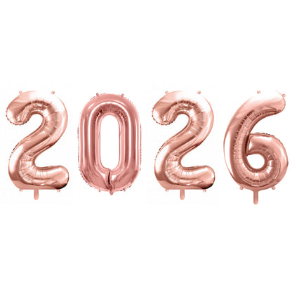 2026 Helium Foil Numbers - New Years Offer