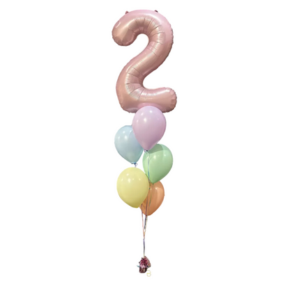 Custom Single Digit Small Bunch
