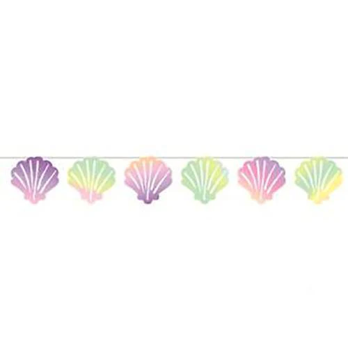 Shell Mermaid Bunting 1.9m