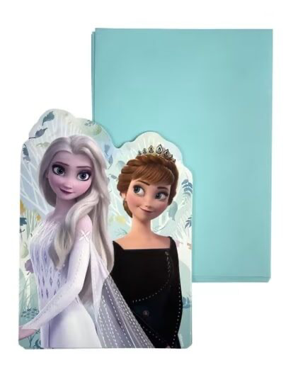 Frozen Anna and Elsa Invites 8pk