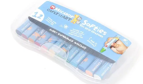 Soft Tri-grip crayons