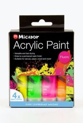 Acrylic Paint Fluoro
