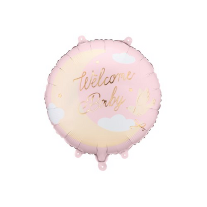 Welcome Baby Foil Balloon INFLATED