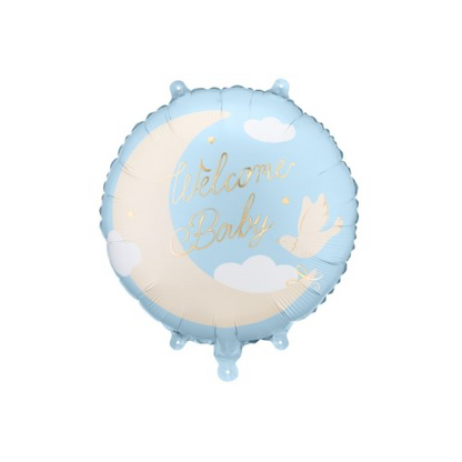 Welcome Baby Foil Balloon INFLATED