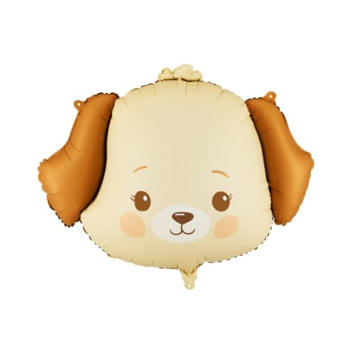 Dog Head INFLATED Foil Balloon