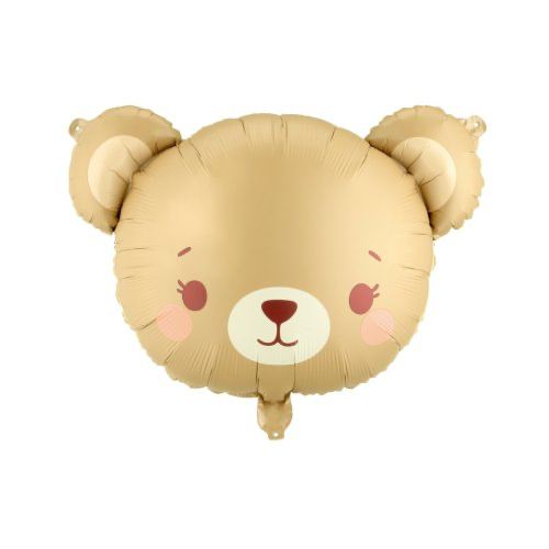 Bear Head INFLATED Foil Balloon