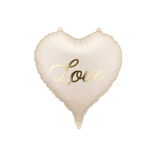 Heart Love Foil Balloon INFLATED