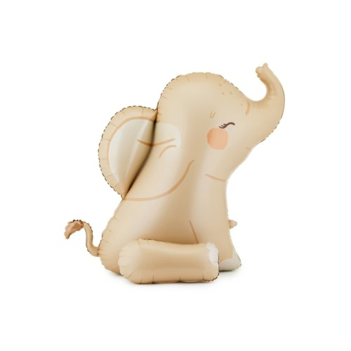 Sitting Elephant Air-Filled Foil Balloon