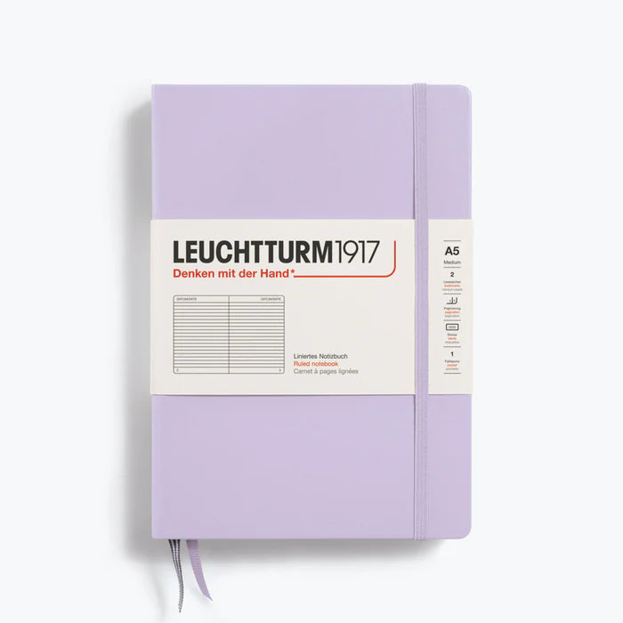 Leuchtturm A5 Lined Hardcover Notebook