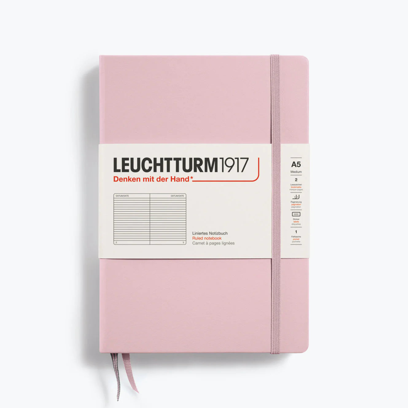 Leuchtturm A5 Lined Hardcover Notebook