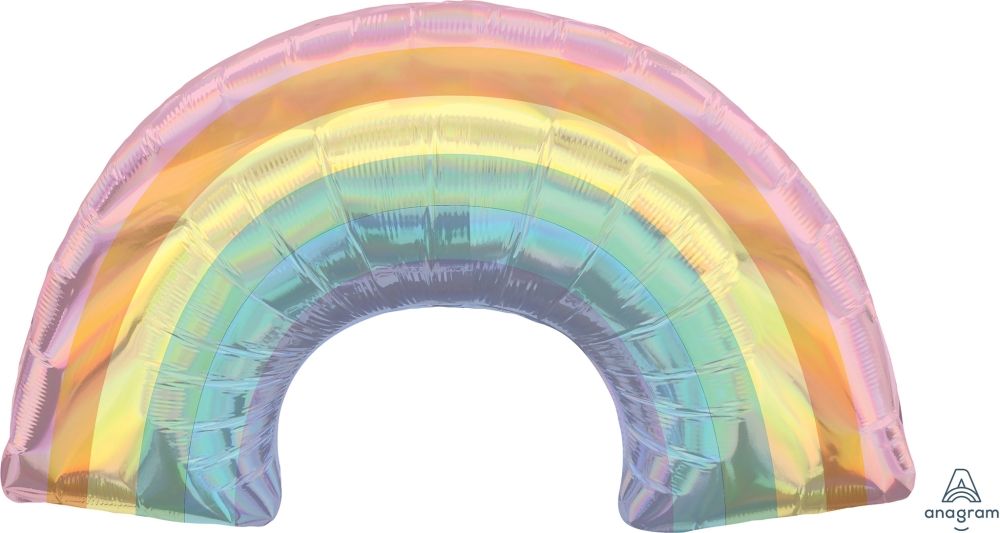 Holographic Rainbow Foil Balloon