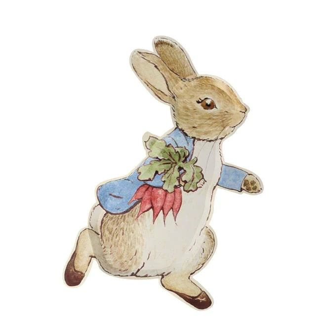 Peter Rabbit Shaped Plates 12pk – Brighton Party Hut