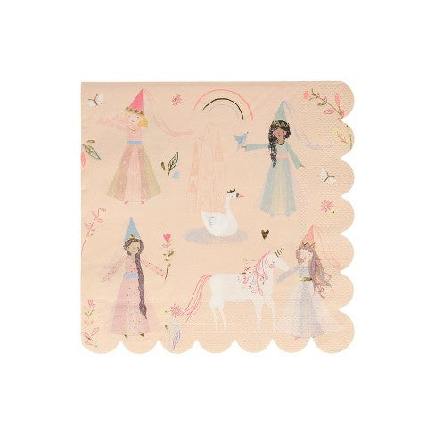 Princess Lunch Napkins 16pk