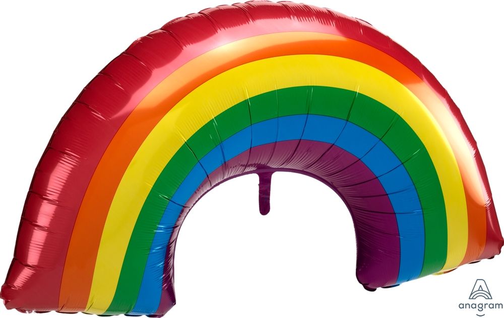 Rainbow Foil Balloon