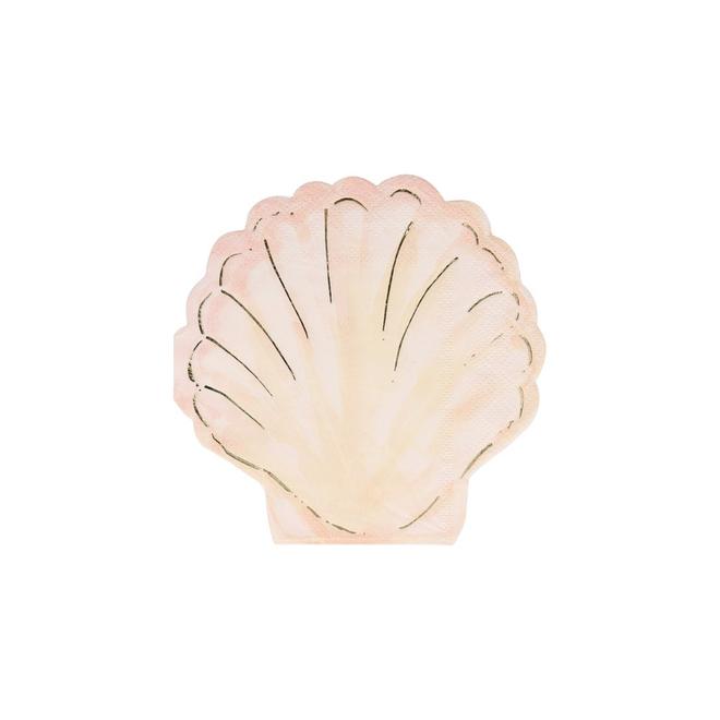 Shell Small Napkins 16pk