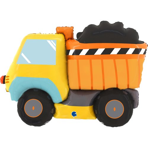 Dumper Truck Foil Balloon