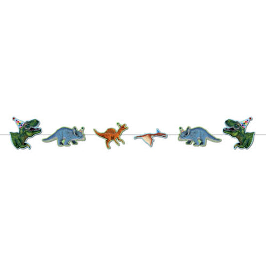 Party Dinosaurs 6 Piece Bunting 2m