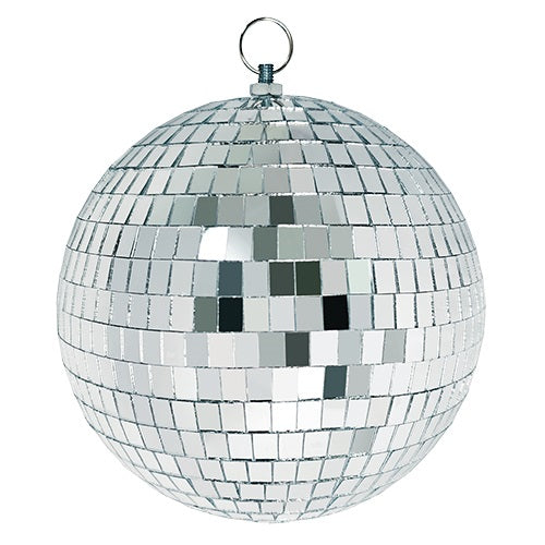 Silver Disco Ball 30cm