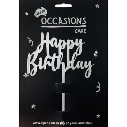 Happy Birthday Cake Topper