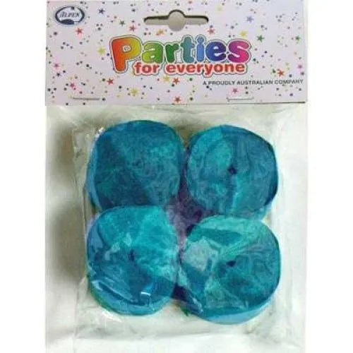 Crepe Streamers 4 Pack