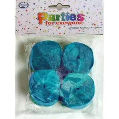 Crepe Streamers 4 Pack