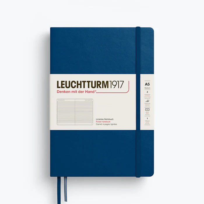Leuchtturm A5 Lined Hardcover Notebook