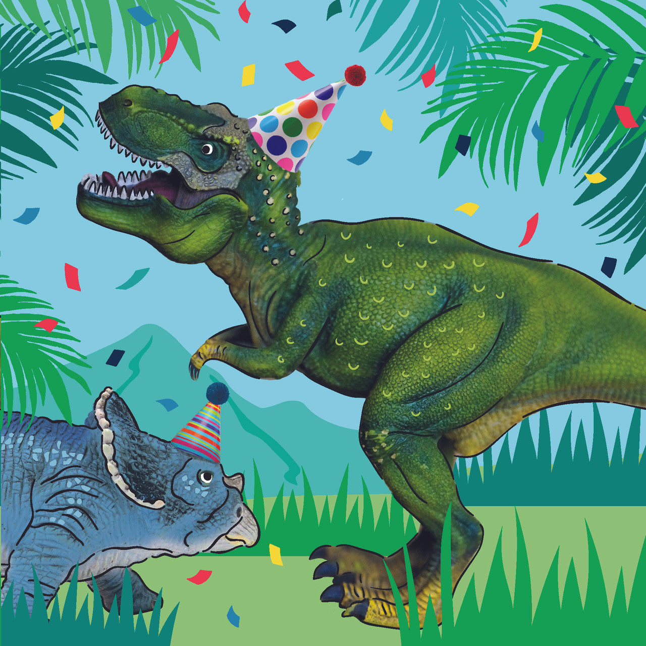 Party Dinosaur Lunch Napkins 20pk